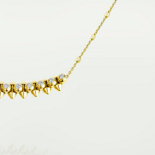 COLLIER CARTIER CLASH DIAMONDS GOLD