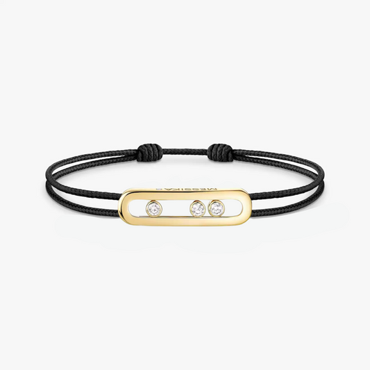 BRACELET MESSIKA CORDE NOIR GOLD