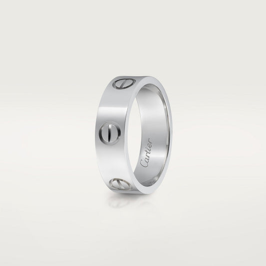 BAGUE CARTIER LOVE MODÈLE CLASSIQUE WHITE GOLD