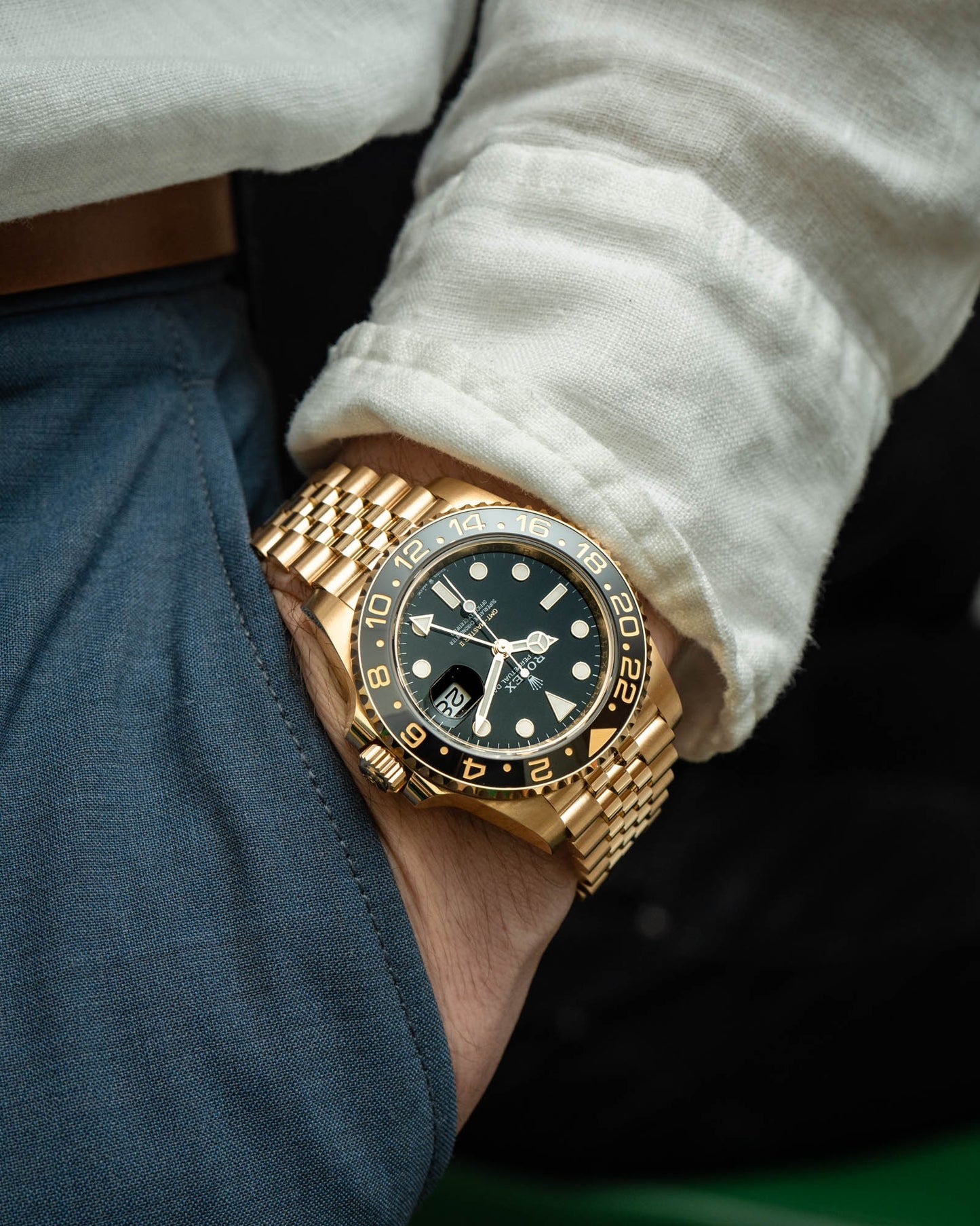 ROLEX GMT II GOLD JUBILEE