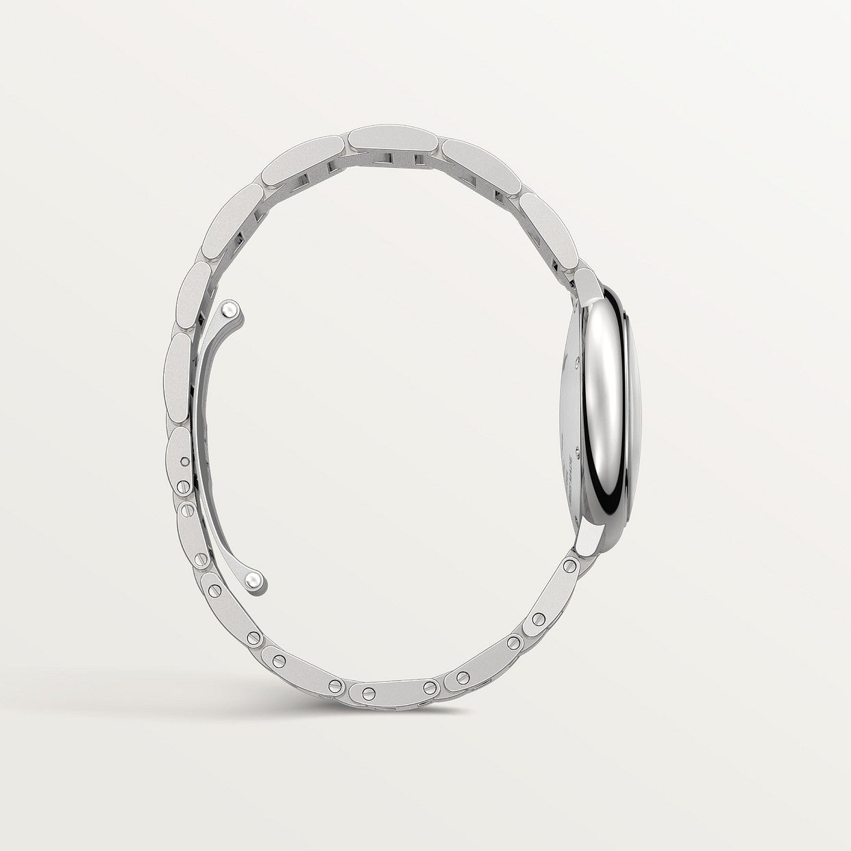 CARTIER BALLON BLEU ARGENTÉ AVEC DIAMANTS