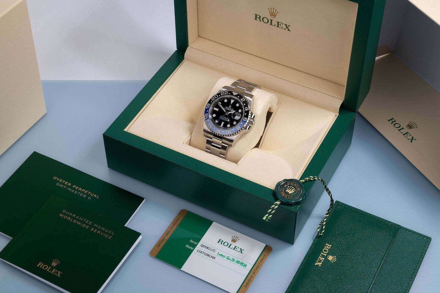 ROLEX GMT II BATMAN JUBILEE