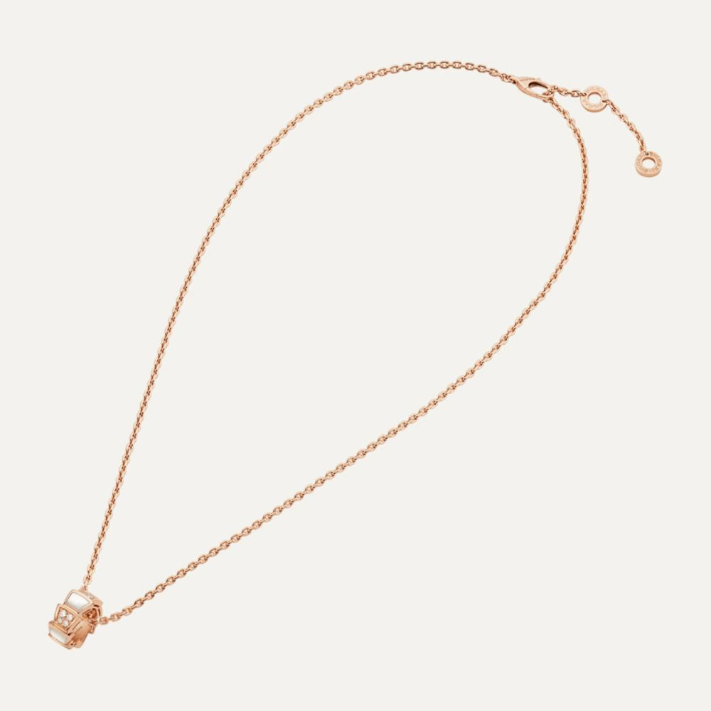 COLLIER BVLGARI VIPER NACRE-ROSE-GOLD