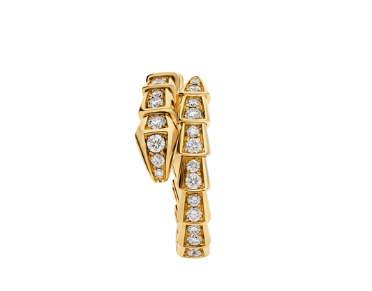 BAGUE SERPENTI VIPER DIAMANTS GOLD