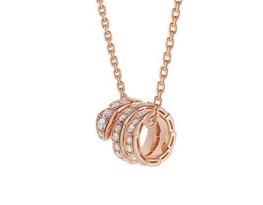 COLLIER BVLGARI SERPENTI-ROSE-GOLD