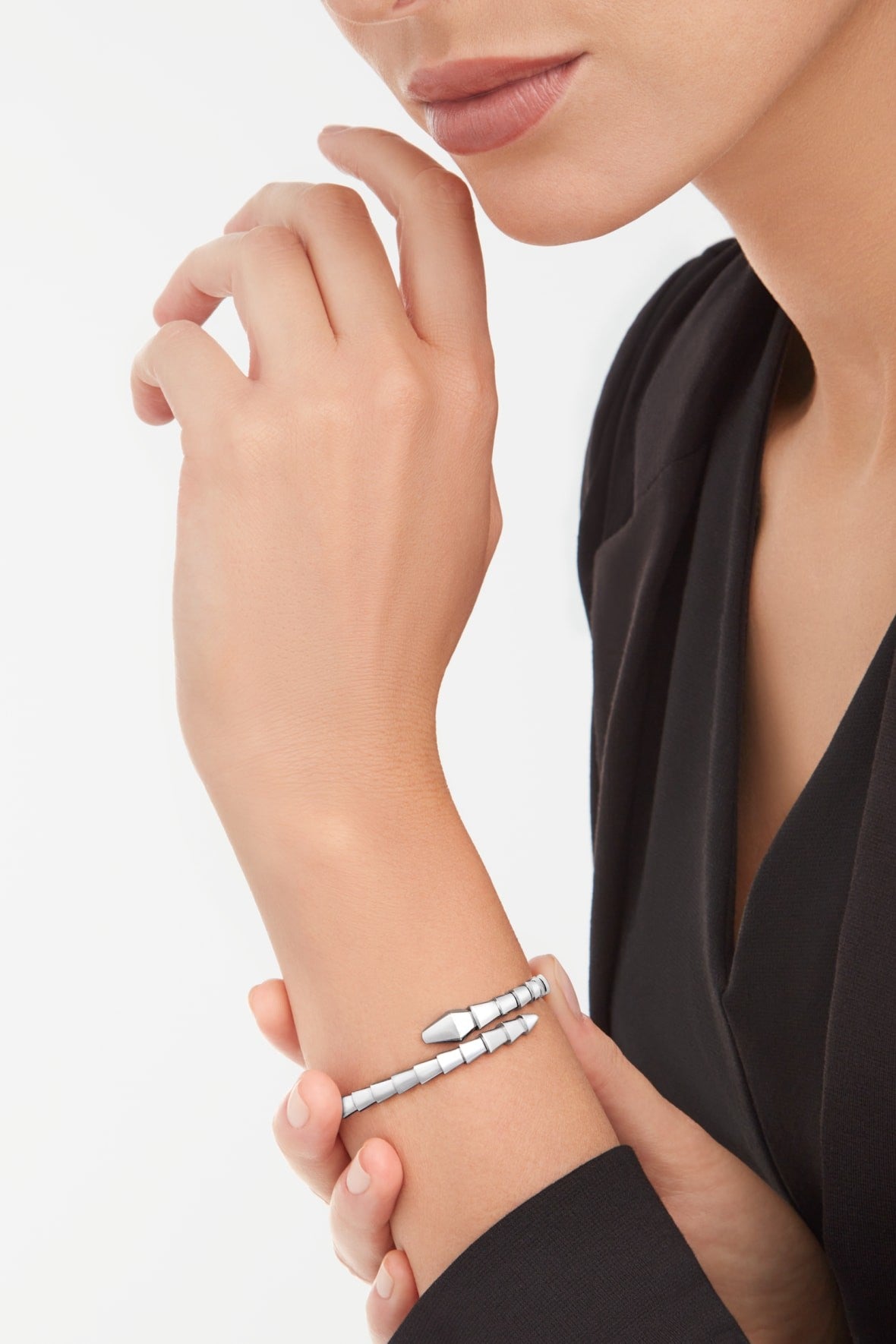 BRACELET BVLGARI SERPENTI VIPER WHITE GOLD