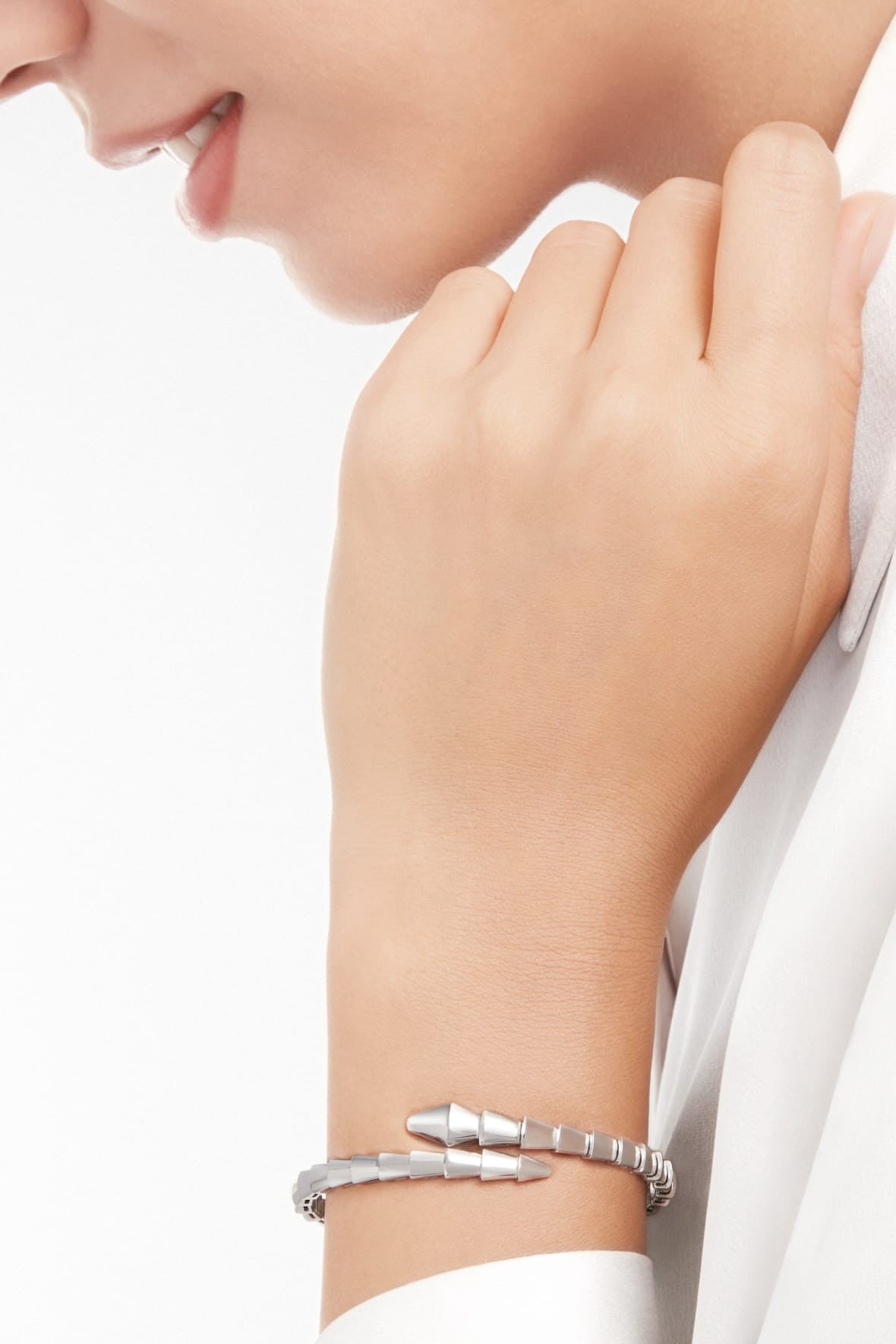 BRACELET BVLGARI SERPENTI VIPER WHITE GOLD