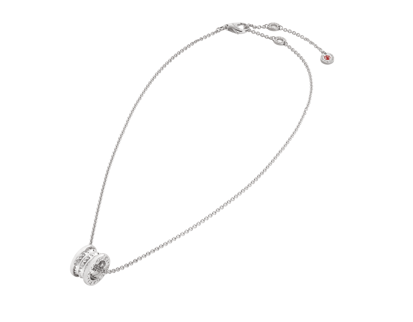 COLLIER BVLGARI MASSIVE SAVE THE CHILDREN-WHITE-GOLD