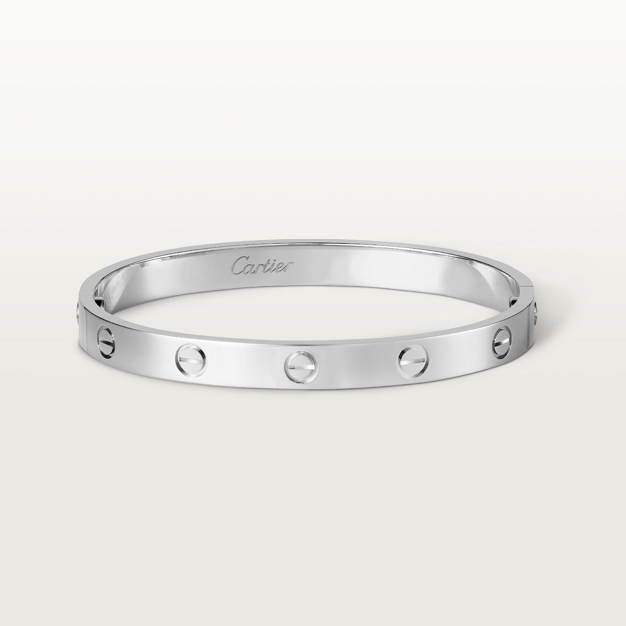 BRACELET CARTIER LOVE WHITE GOLD