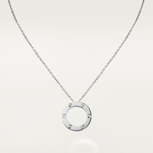 COLLIER CARTIER PENDENTIF LOVE 3 DIAMONDS GOLD