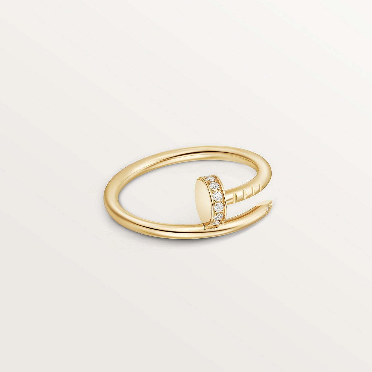 BAGUE CARTIER JUSTE UN CLOU MODÈLE CLASSIQUE DIAMANTS GOLD