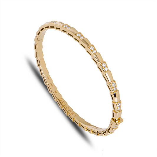 BRACELET BVLGARI SERPENTI DIAMOND GOLD
