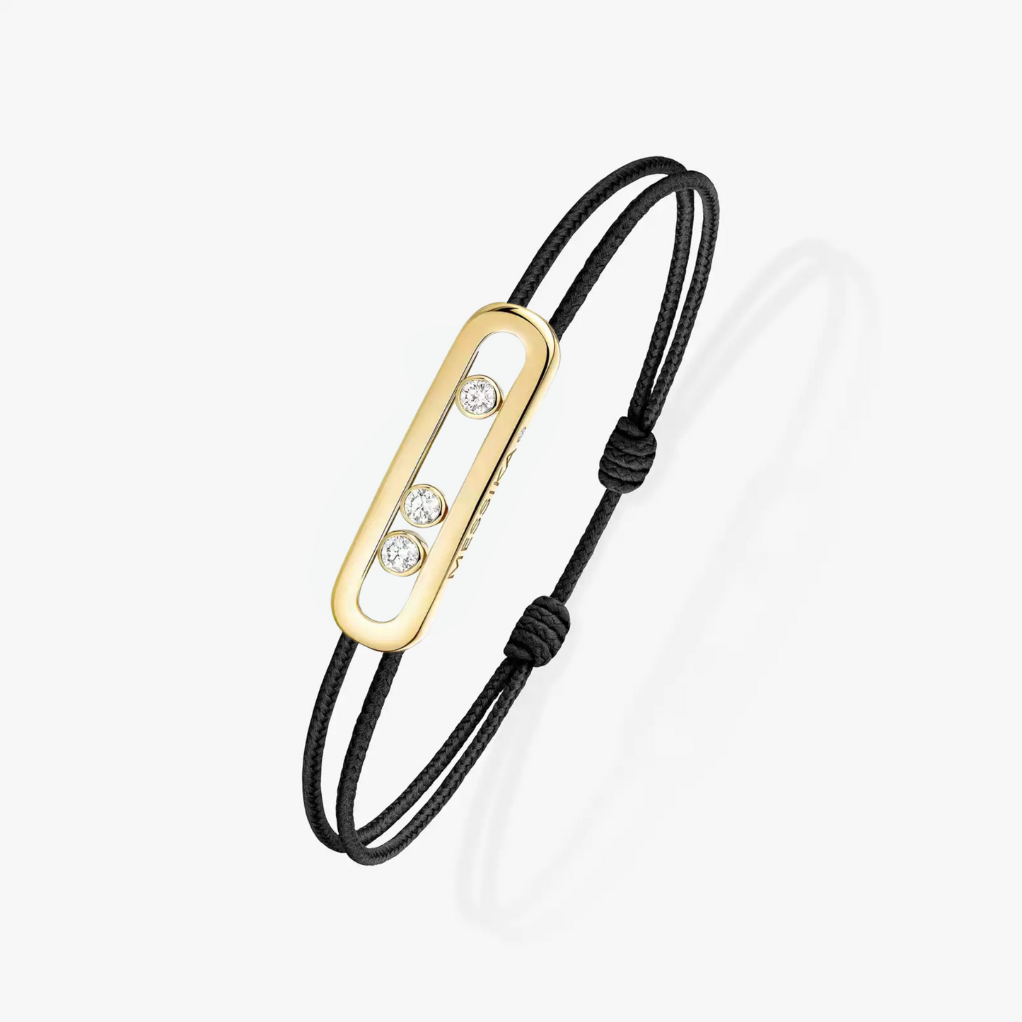 BRACELET MESSIKA CORDE NOIR GOLD