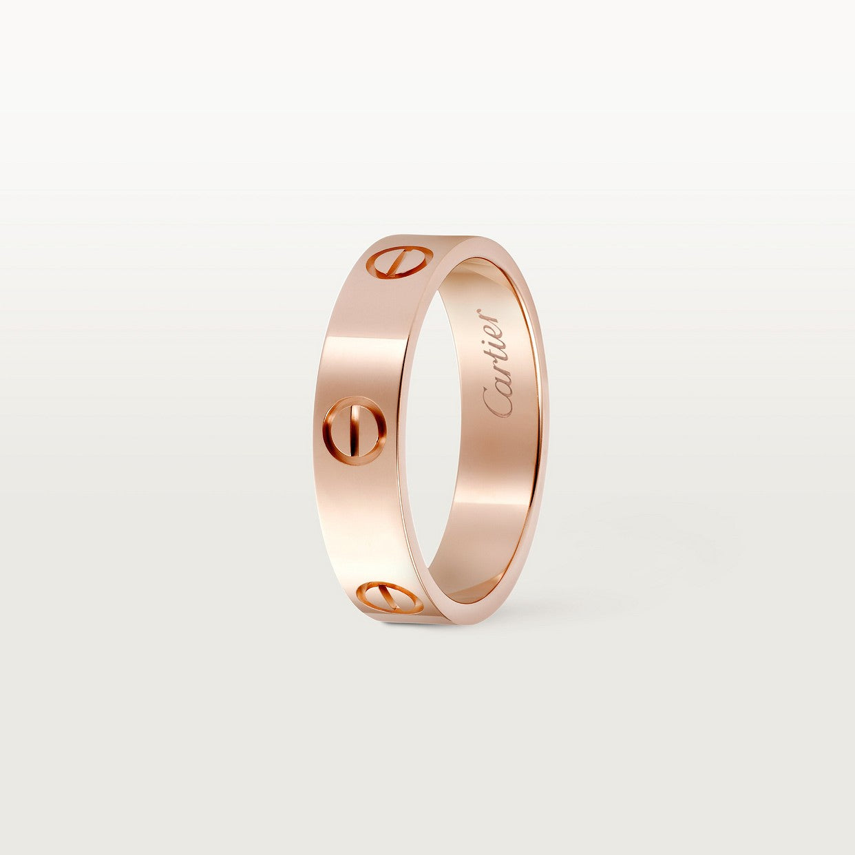 BAGUE CARTIER LOVE MODÈLE CLASSIQUE ROSE GOLD