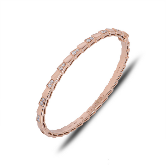 BRACELET BVLGARI SERPENTI DIAMOND ROSE GOLD