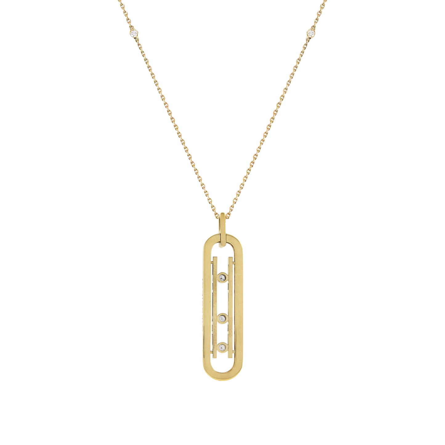 COLLIER MESSIKA MOVE 10TH SM NECKLACE GOLD