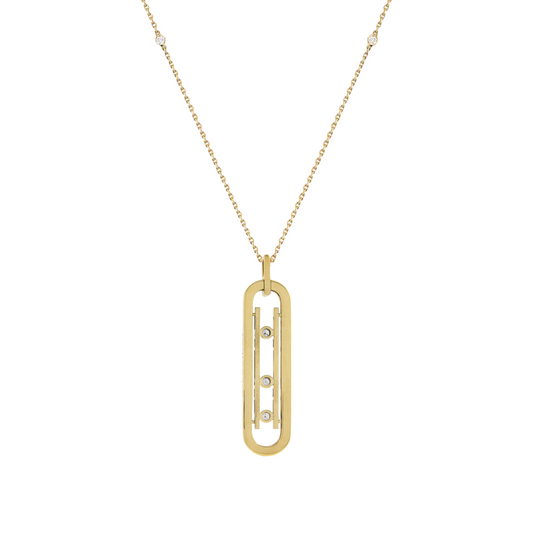 COLLIER MESSIKA MOVE 10TH SM NECKLACE GOLD