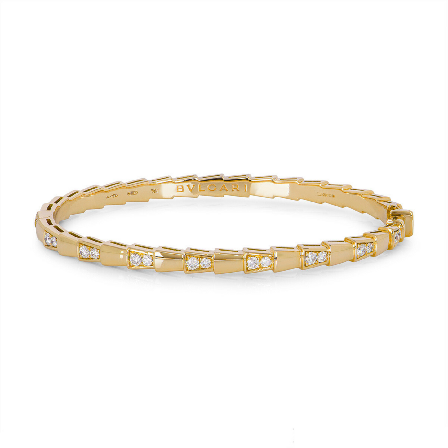 BRACELET BVLGARI SERPENTI DIAMOND GOLD