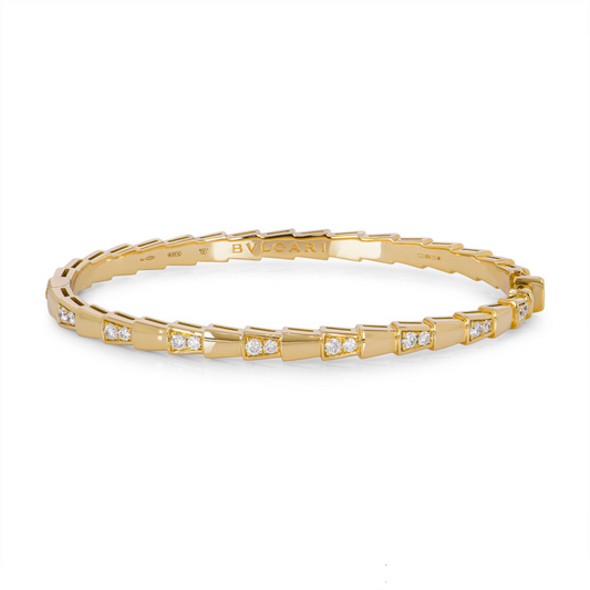 BRACELET BVLGARI SERPENTI DIAMOND GOLD
