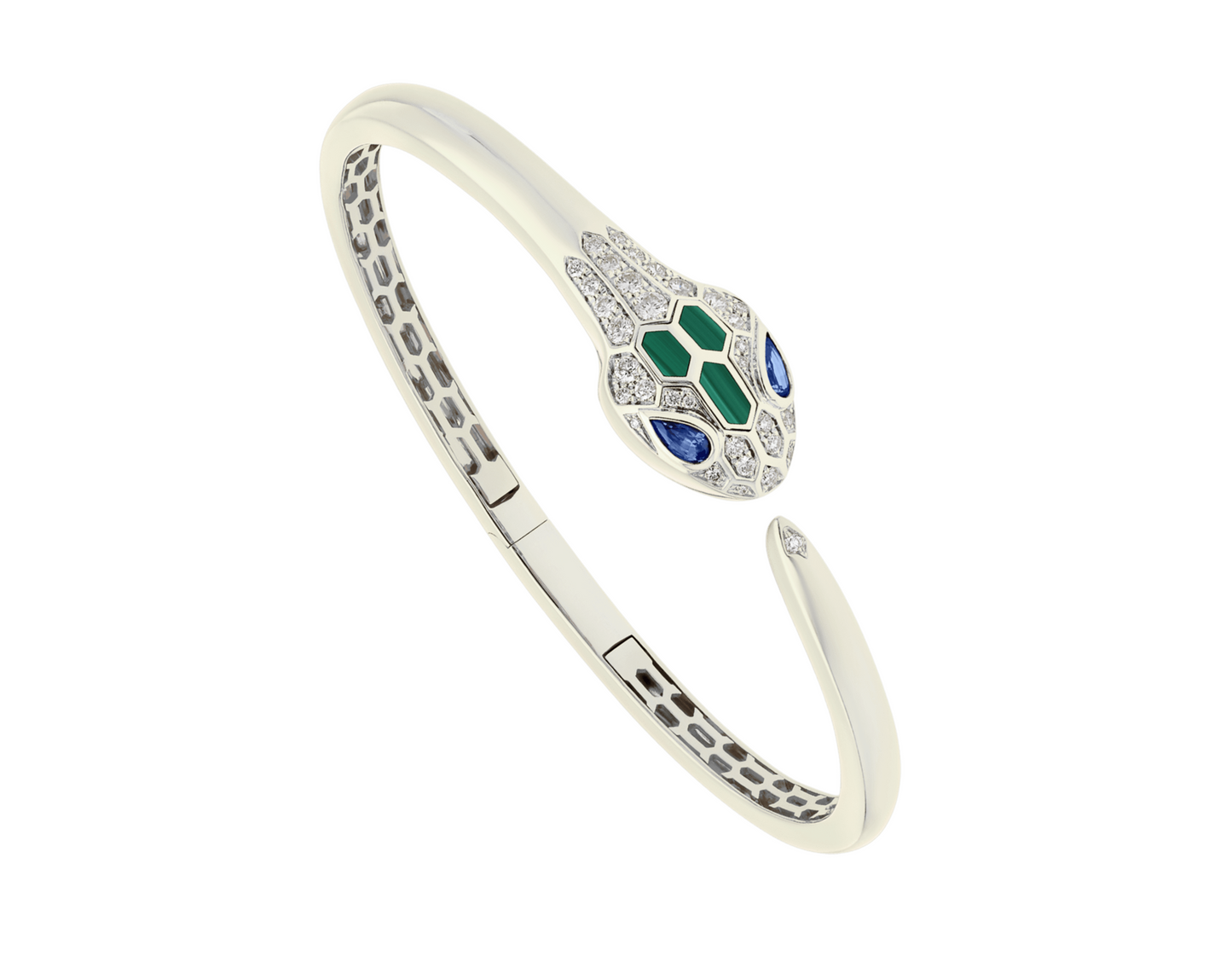 BRACELET BVLGARI SERPENTI SEDUTTORI VIPER WHITE GOLD