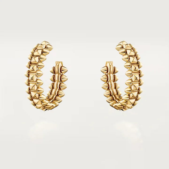 Ensemble deux pièces de la collection « Clash de Cartier » bracelet et boucles d'oreilles