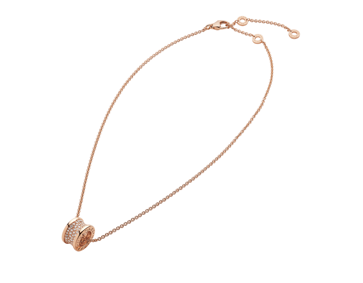COLLIER BVLGARI B.ZERO DIAMONDS ROSE-GOLD
