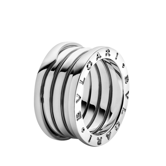 BAGUE BVLGARI B.ZERO1 WHITE-GOLD