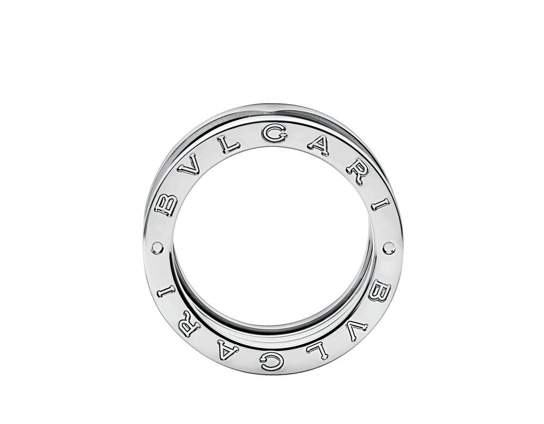 BAGUE BVLGARI B.ZERO1 WHITE-GOLD
