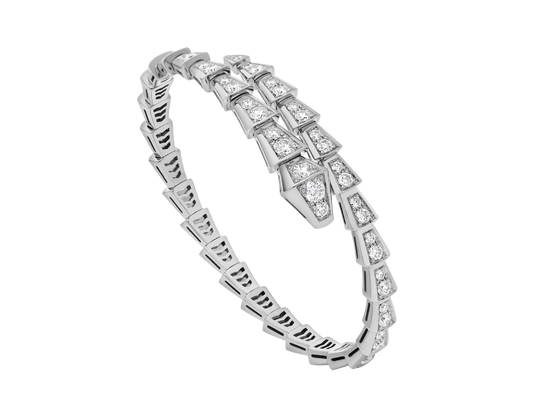 BRACELET BVLGARI SERPENTI VIPER DIAMONDS GOLD