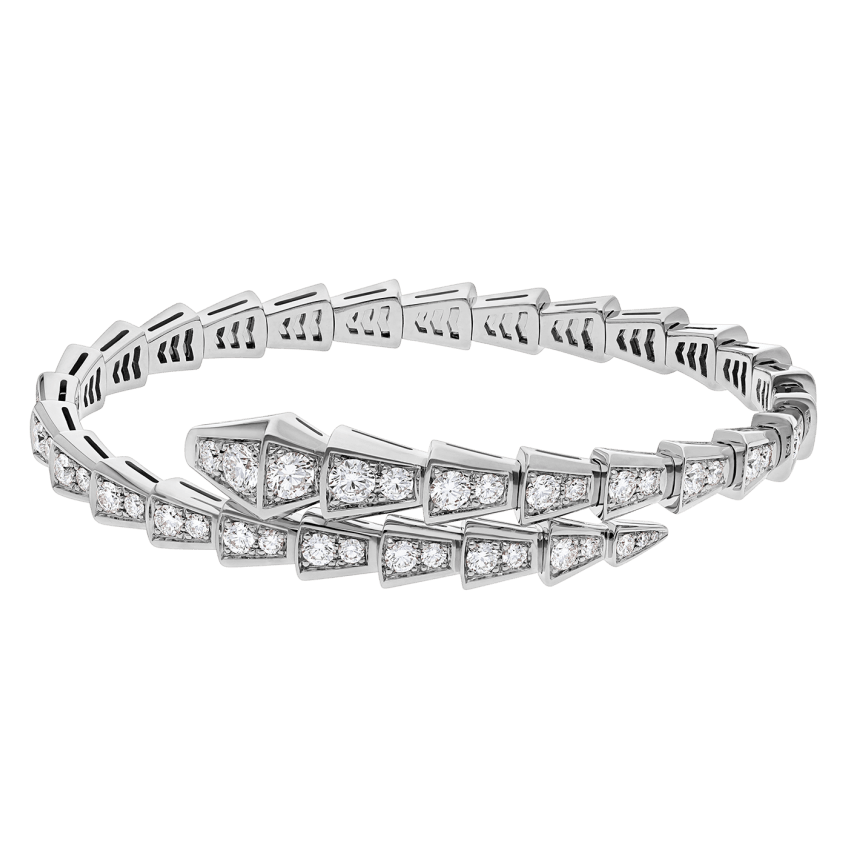 BRACELET BVLGARI SERPENTI VIPER DIAMONDS GOLD