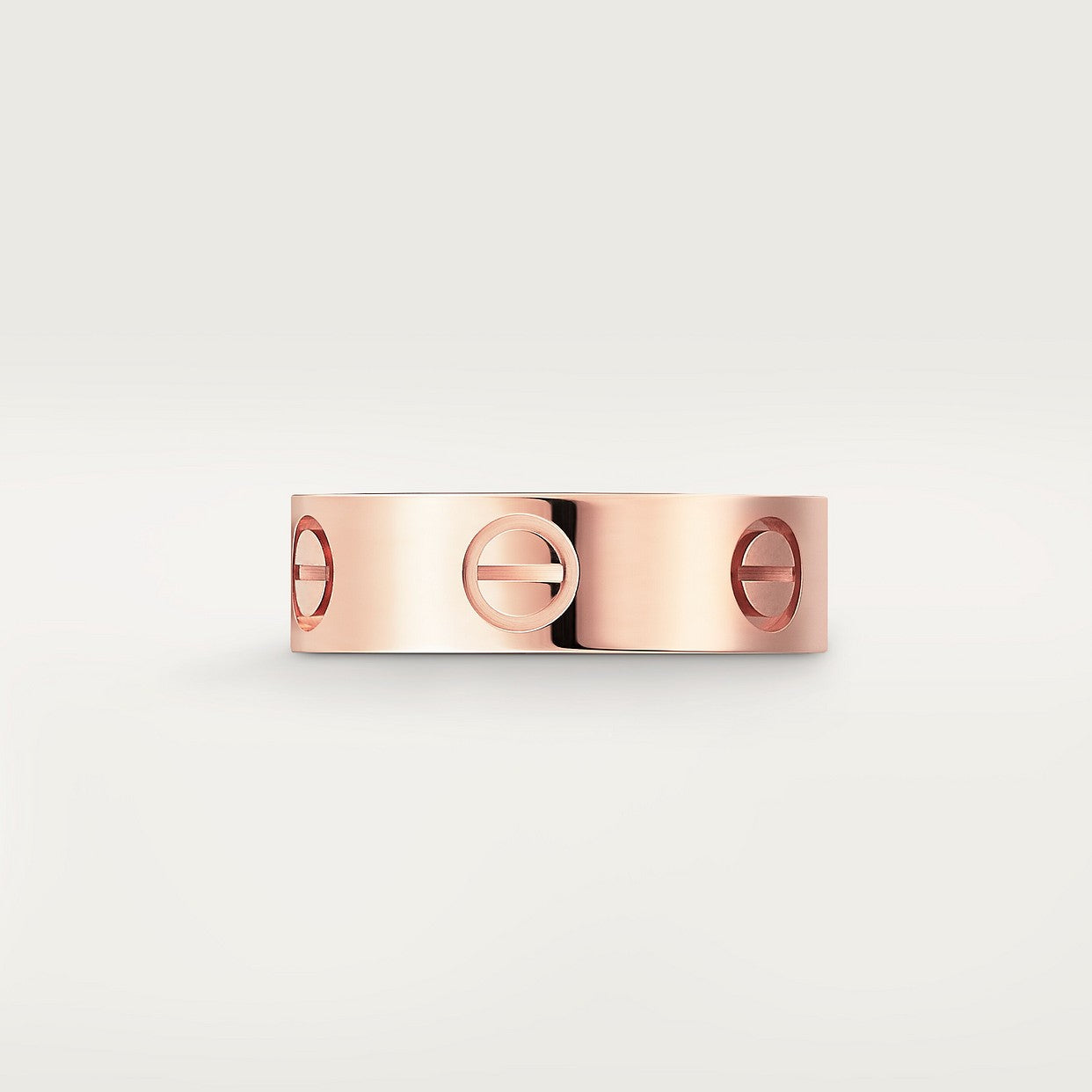 BAGUE CARTIER LOVE MODÈLE CLASSIQUE ROSE GOLD