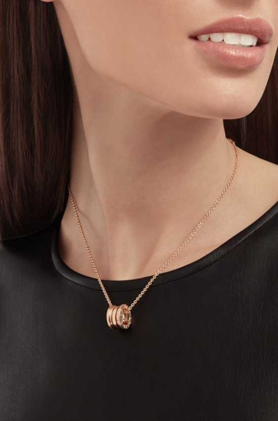 COLLIER BVLGARI B.ZERO1 ROSE GOLD
