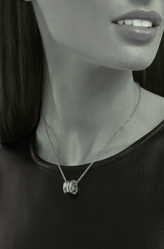 COLLIER BVLGARI B.ZERO1 WHITE GOLD