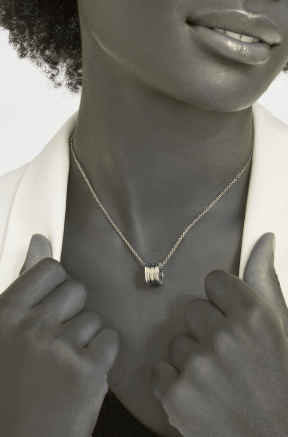 COLLIER BVLGARI B.ZERO1 WHITE GOLD