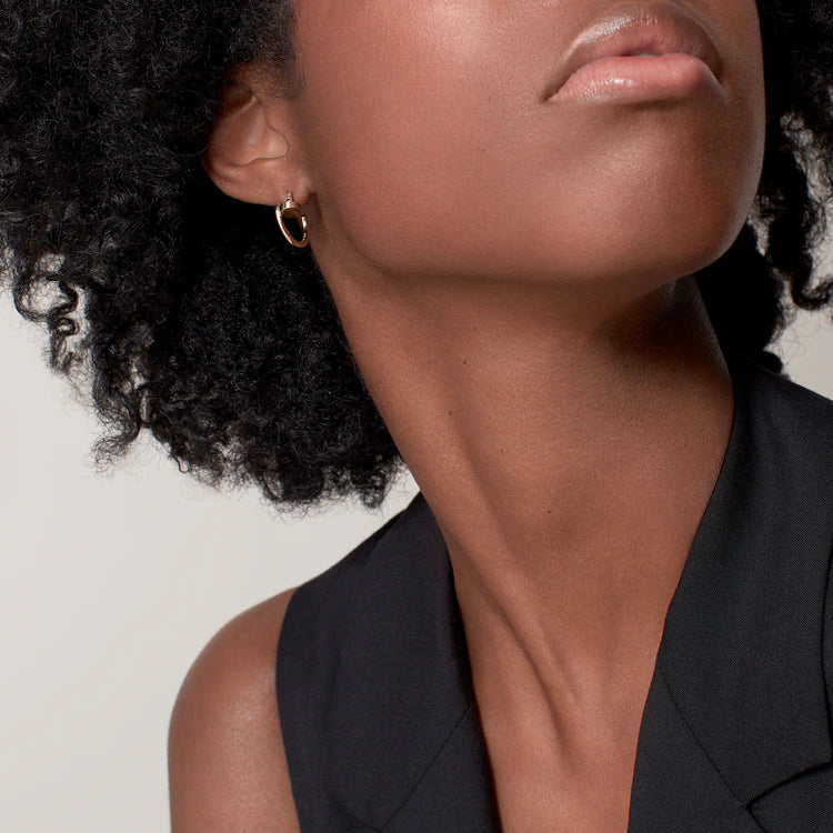 Petites boucles d'oreilles créoles Juste un Clou