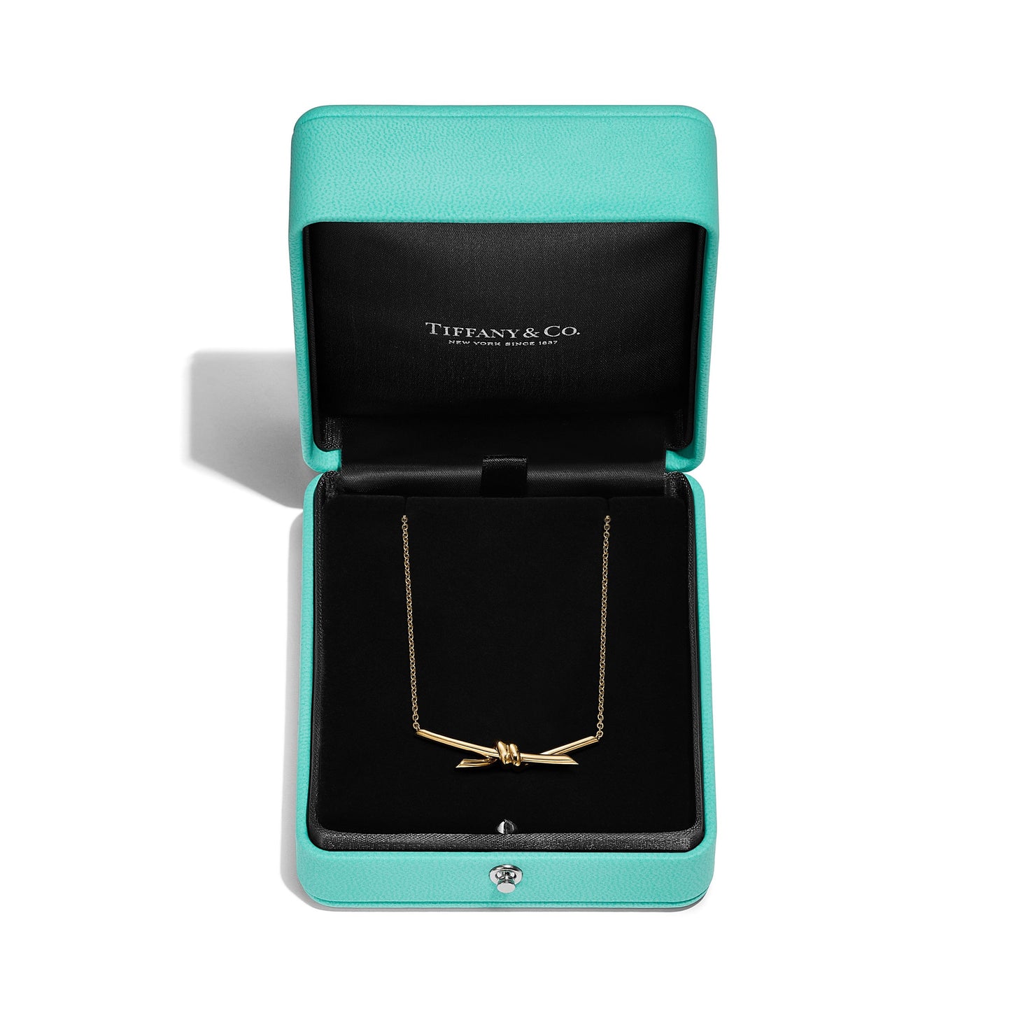 COLLIER TIFFANY & CO KNOT PENDENTIF-GOLD