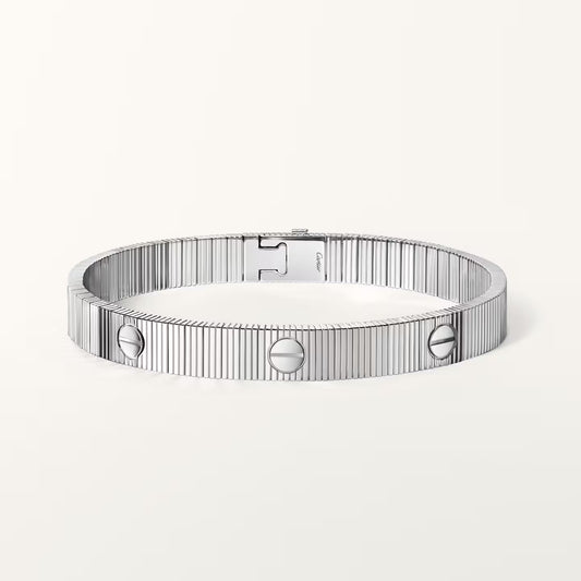 BRACELET LOVE UNLIMITED SOUPLE-WHITE GOLD