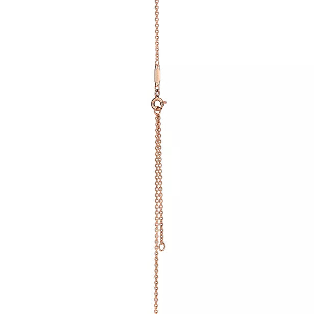 COLLIER TIFFANY & CO KNOT PENDENTIF DIAMONDS-GOLD