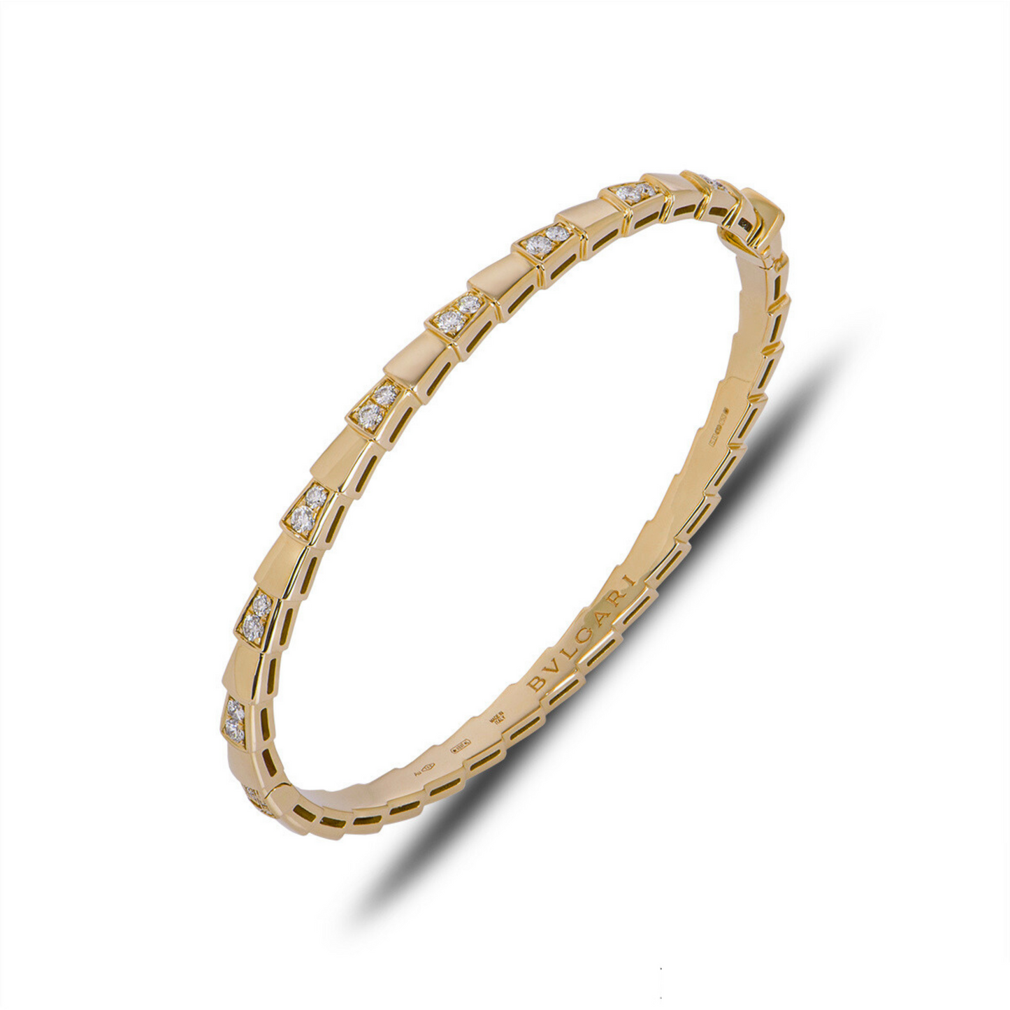BRACELET BVLGARI SERPENTI DIAMOND GOLD