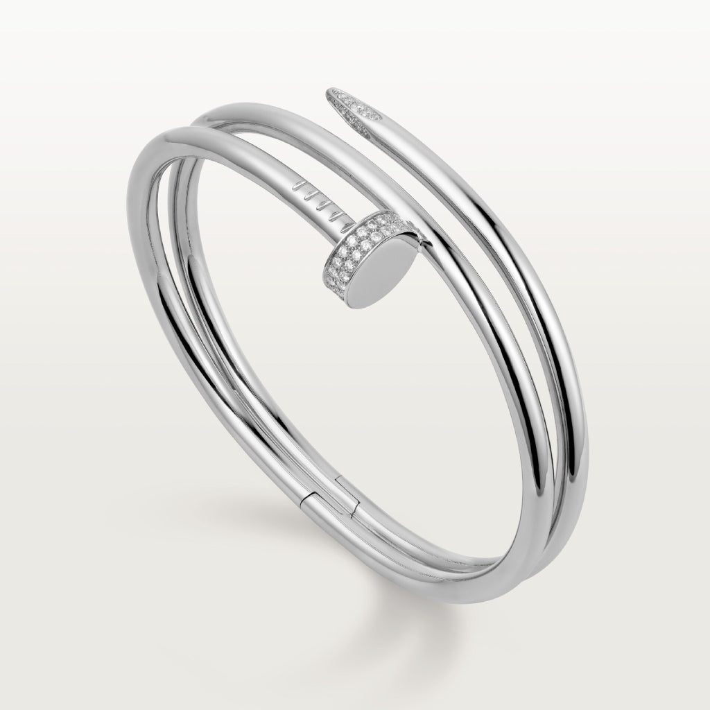 BRACELET LECLOU DOUBLE TOURS DIAMONDS