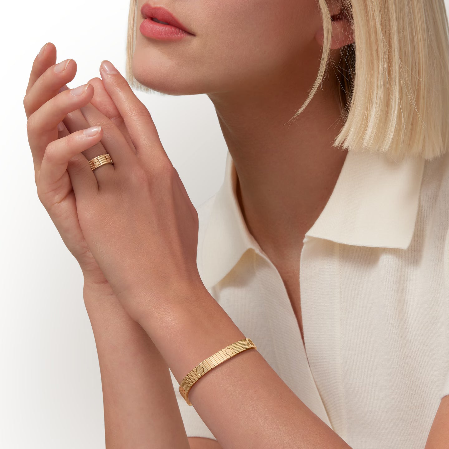 BRACELET LOVE UNLIMITED SOUPLE-GOLD