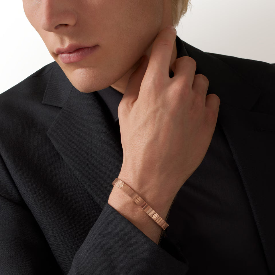 BRACELET LOVE UNLIMITED SOUPLE-ROSE GOLD