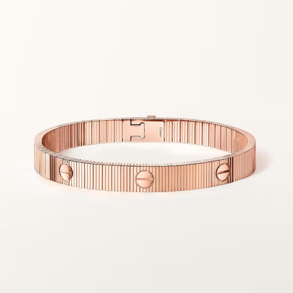 BRACELET LOVE UNLIMITED SOUPLE-ROSE GOLD