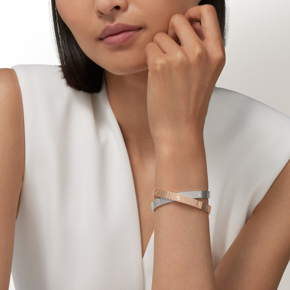 BRACELET LOVE UNLIMITED SOUPLE-ROSE GOLD
