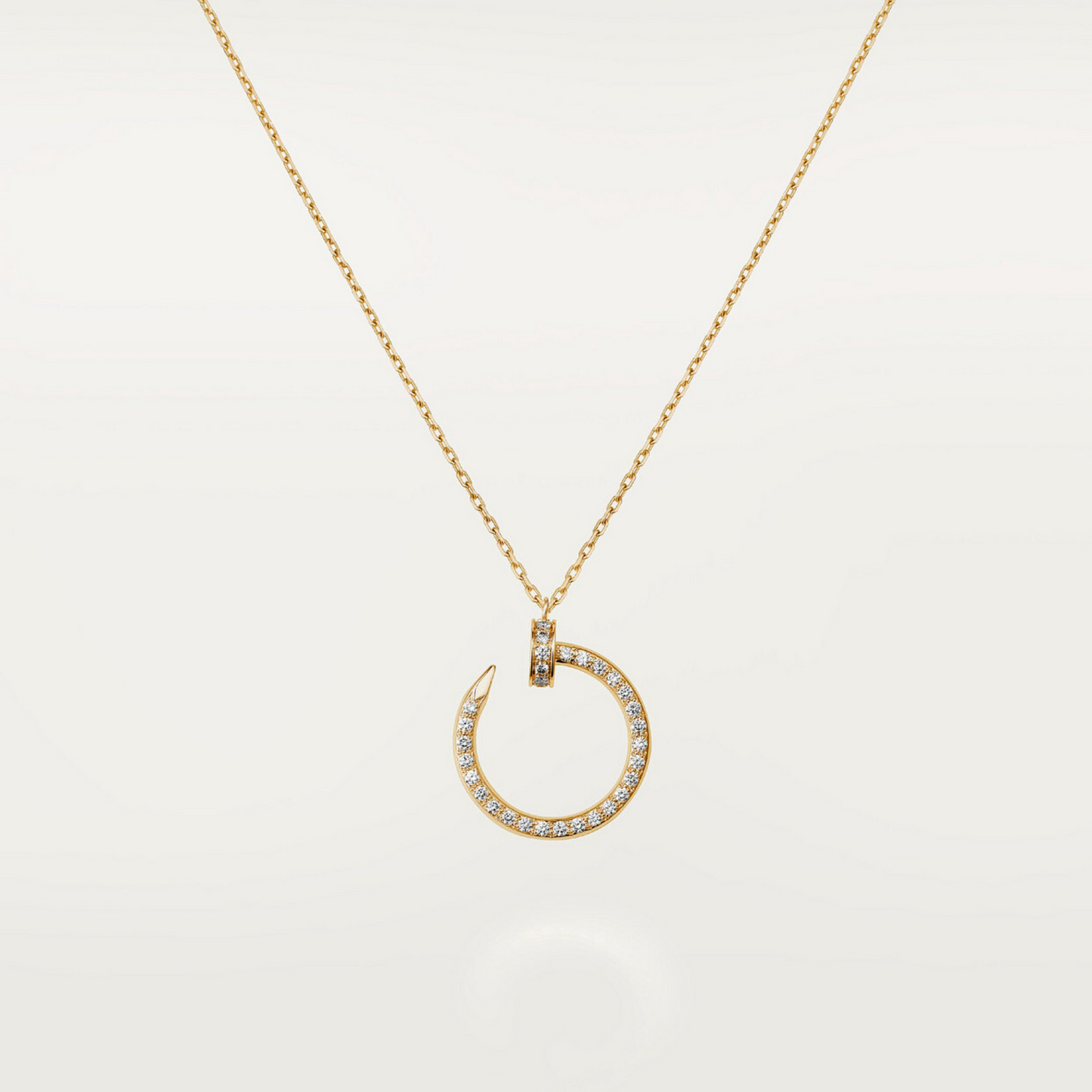 COLLIER CARTIER JUSTE UN CLOU FULL STRASS-GOLD