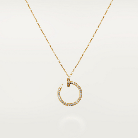 COLLIER CARTIER JUSTE UN CLOU FULL STRASS-GOLD