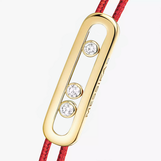 BRACELET MESSIKA CORDE ROUGE GOLD