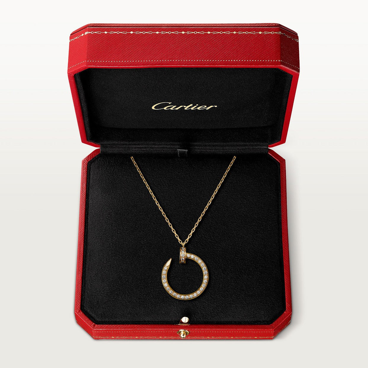 COLLIER CARTIER JUSTE UN CLOU FULL STRASS-GOLD