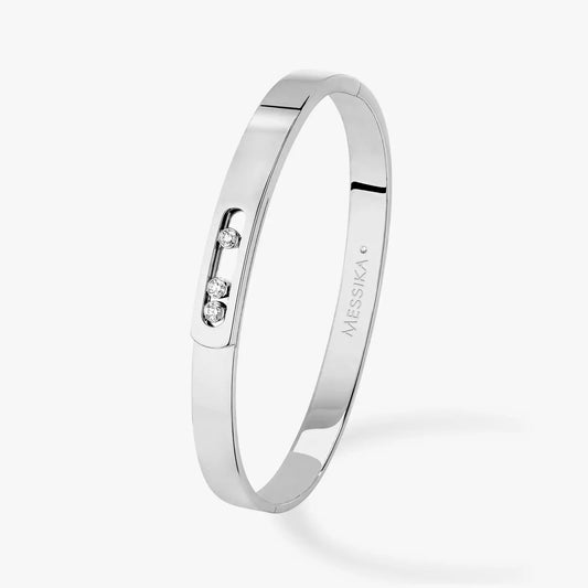 BRACELET MESSIKA BANGLE MOVE NOA WHITE GOLD