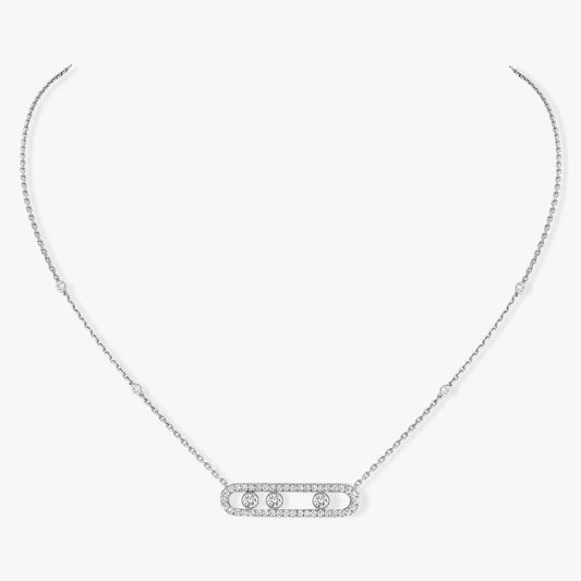 COLLIER MESSIKA MOVE PAVÉ WHITE GOLD
